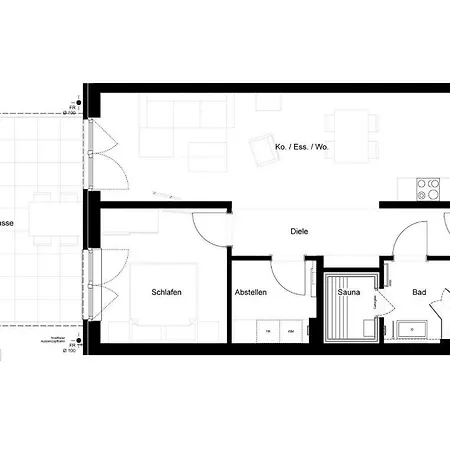 Dorumer Sielhuus 2 - Mit Terrasse Und Sauna * Dorum